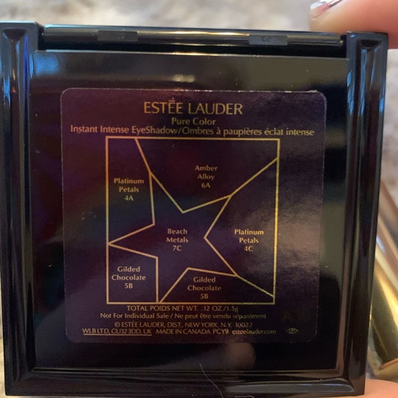 Estée Lauder mini makeup bundle with eyeshadow quad, mini brown eyeliner/mascara - Picture 4 of 5